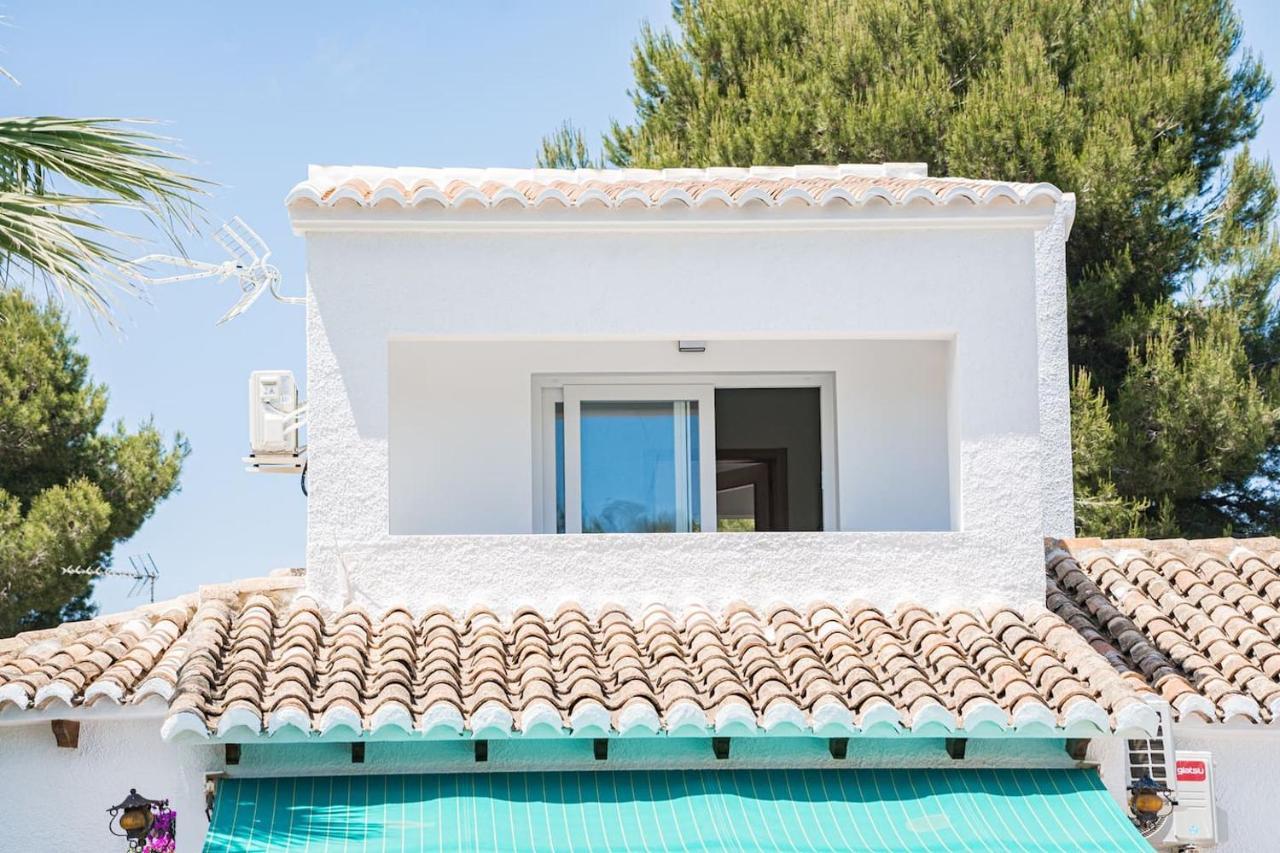 Casa Maria Top Floor Studio Apartment With Swimming Pool Javea Dış mekan fotoğraf