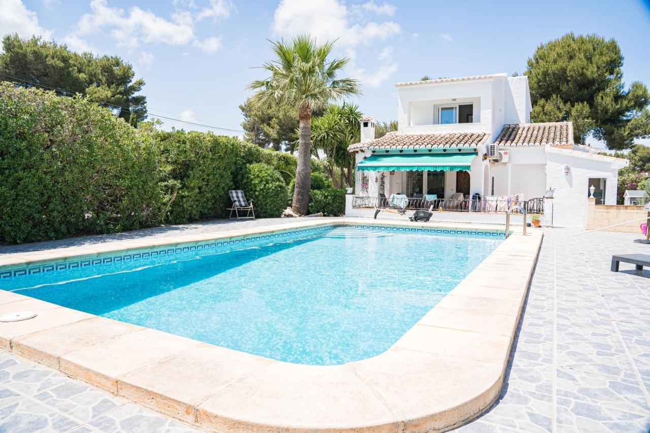 Casa Maria Top Floor Studio Apartment With Swimming Pool Javea Dış mekan fotoğraf