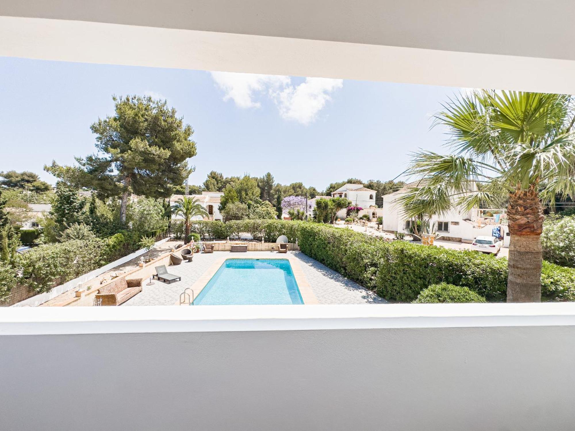 Casa Maria Top Floor Studio Apartment With Swimming Pool Javea Dış mekan fotoğraf