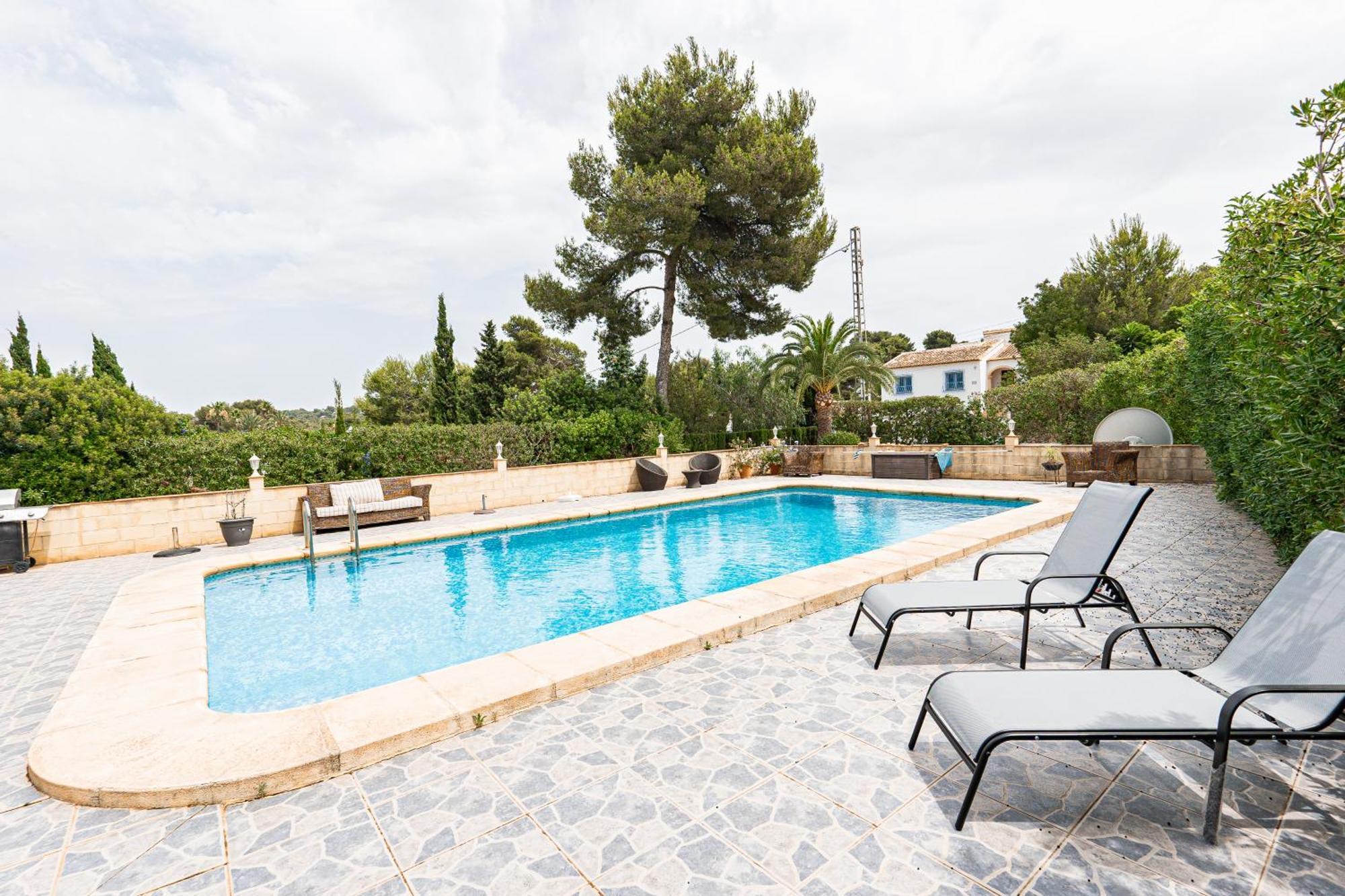 Casa Maria Top Floor Studio Apartment With Swimming Pool Javea Dış mekan fotoğraf