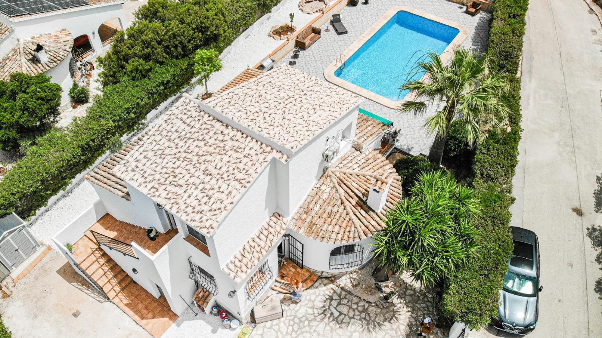 Casa Maria Top Floor Studio Apartment With Swimming Pool Javea Dış mekan fotoğraf