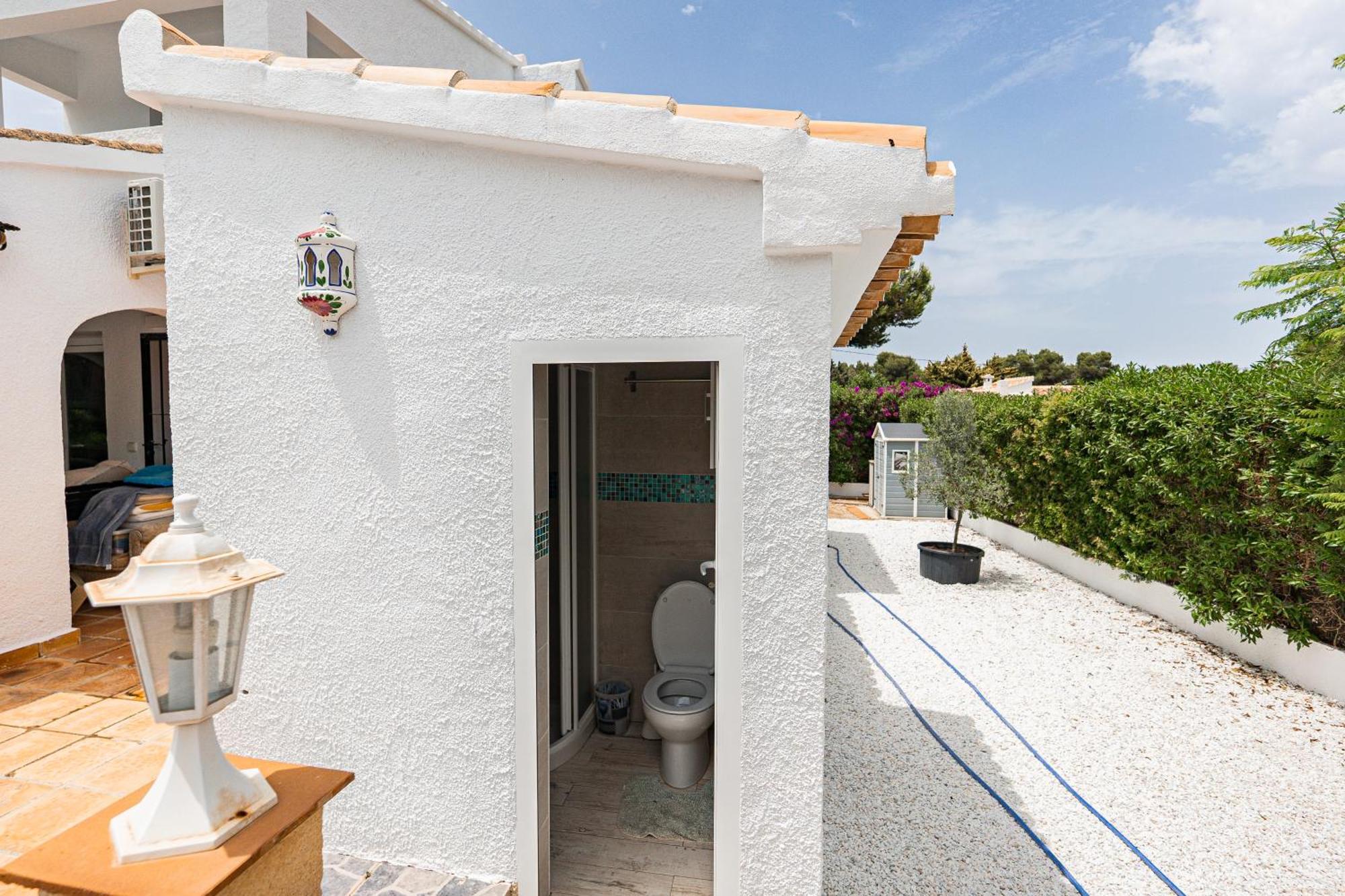 Casa Maria Top Floor Studio Apartment With Swimming Pool Javea Dış mekan fotoğraf